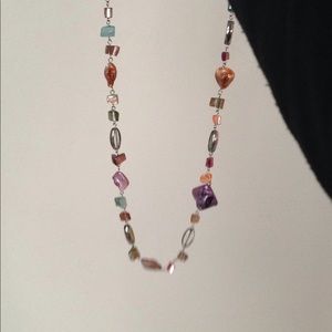 Colorful fun glass necklace!!!!!!